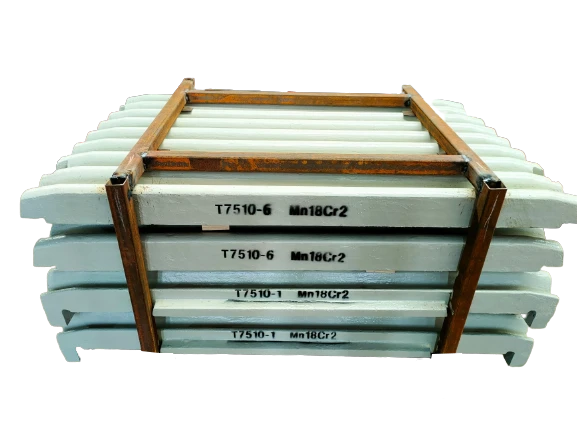 High Manganese Steel Casting C106 Jaw Plates Movable Jaw Plate Crusher Parts 